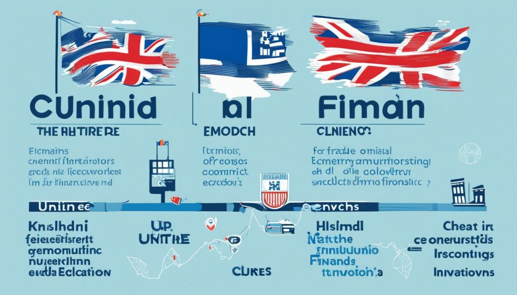 Economic comparison UK Finland