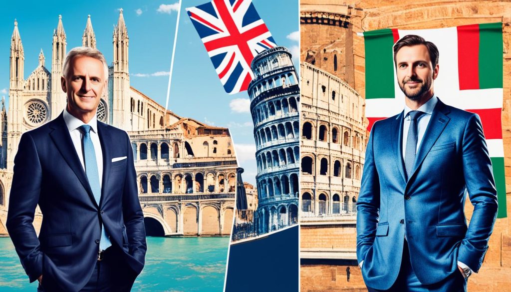 Starting business in UK Italy comparison