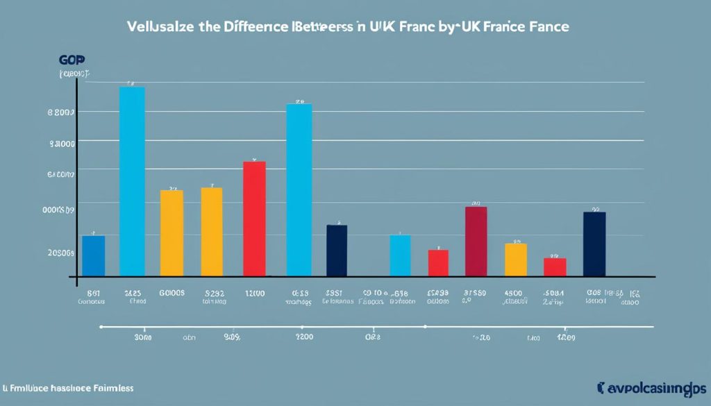 UK-France GDP comparison chart