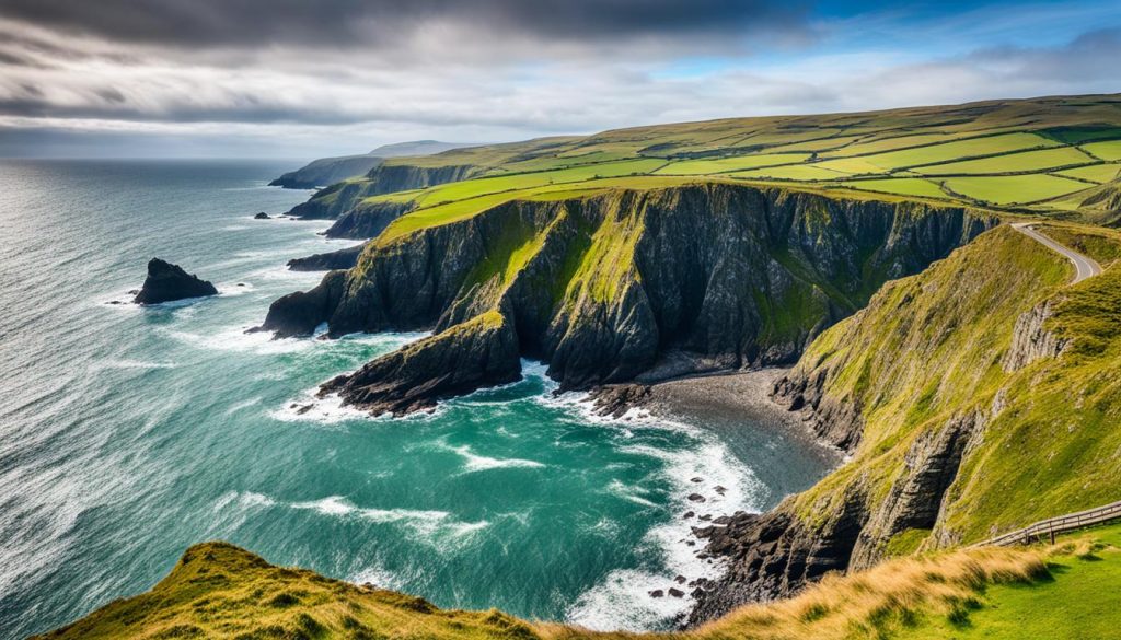 Wales Coastal Way scenic view