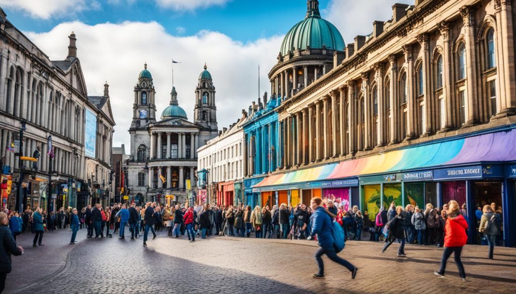 Belfast exploring the capital