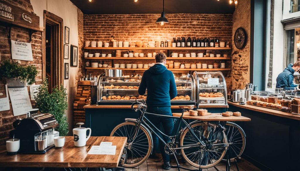 Café business in France