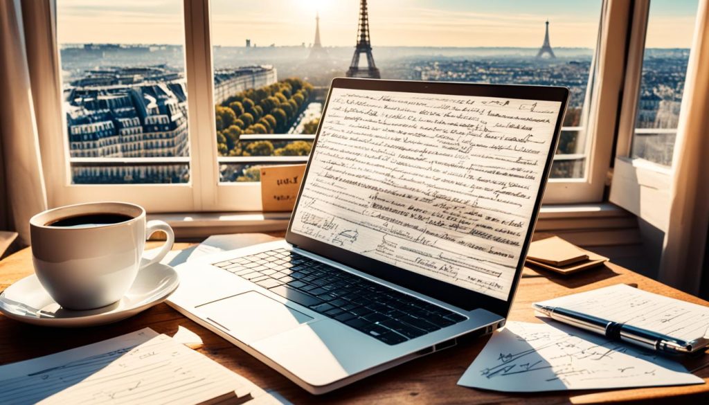 Freelance writing in France