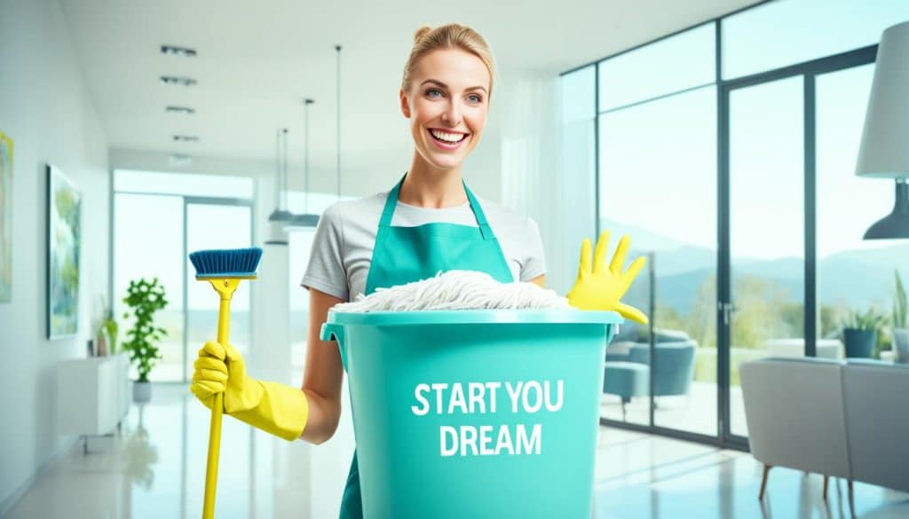 Start a cleaning business