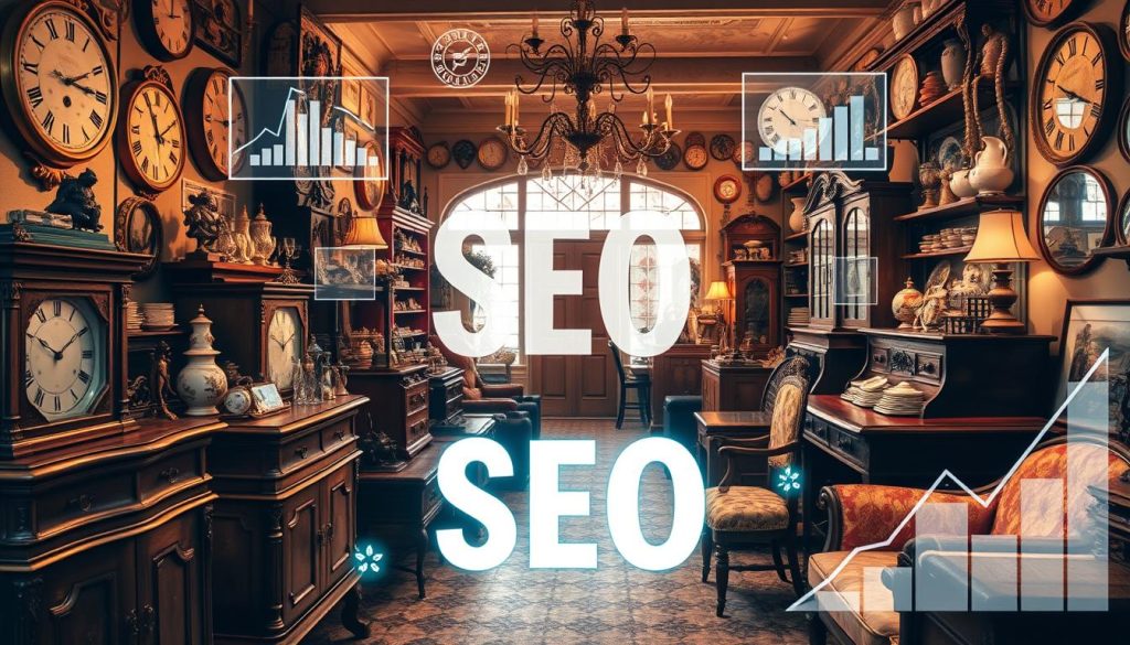 SEO strategies antiques